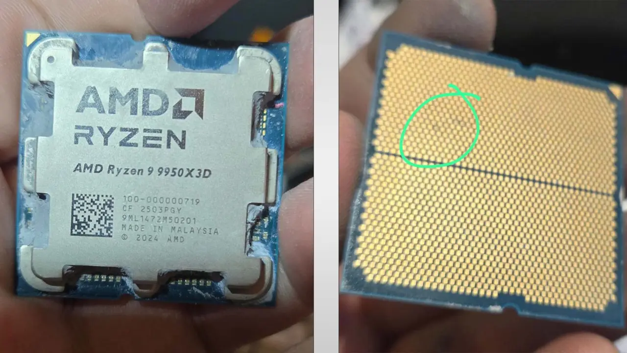 AMD Ryzen 9 9950X3D Failure Points to ASUS X670E Motherboard Issue