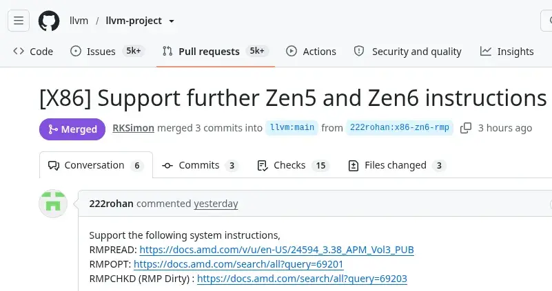 AMD Zen 6 RMPOPT Optimizes SEV-SNP Performance for EPYC Servers