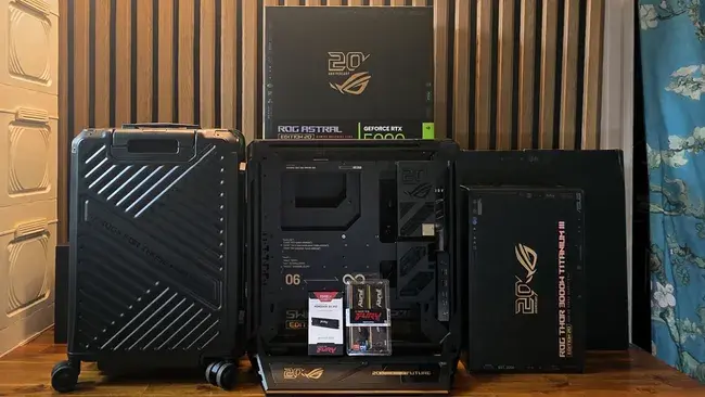 ASUS ROG Astral GeForce RTX 5090 20th Anniversary Edition graphics card