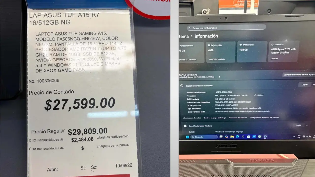 ASUS TUF Gaming A15 Costs $1,620 Abroad, More Than US RTX 5070 Ti Laptops