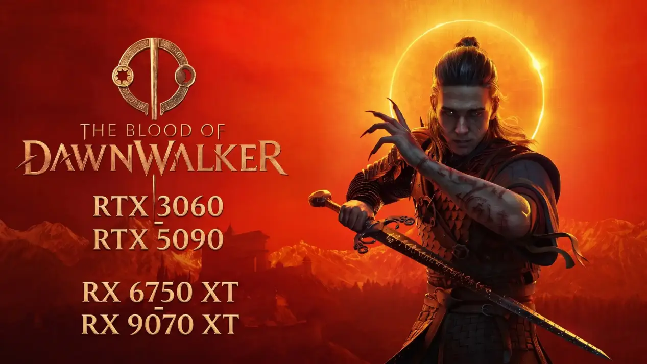 Blood of the Dawnwalker gameplay scene showing high-fidelity graphics