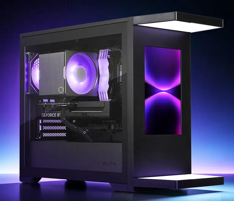 Cooler Master Elite360 Case Launches With 10.1-Inch Front Display