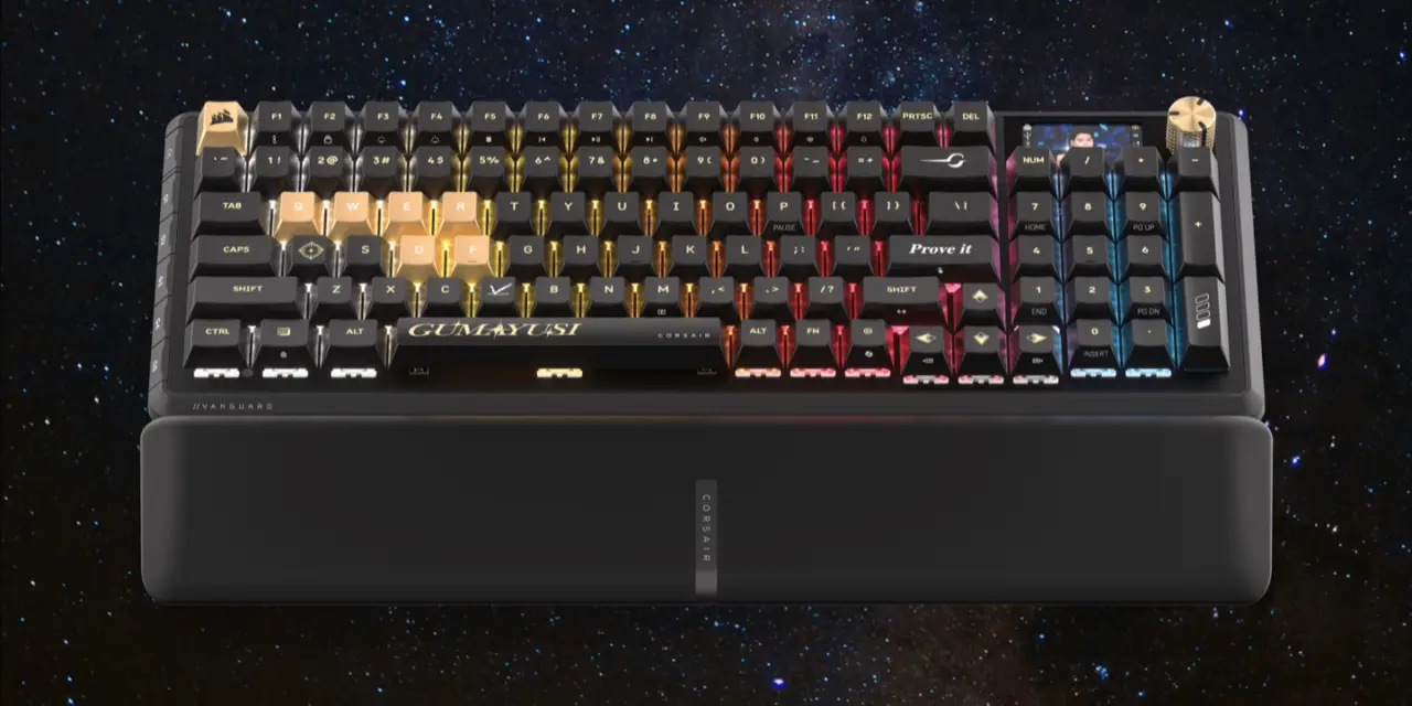 Corsair VANGUARD PRO 96 and SABRE v2 PRO Carbon Fiber Wireless Launch with 8kHz Polling Rate