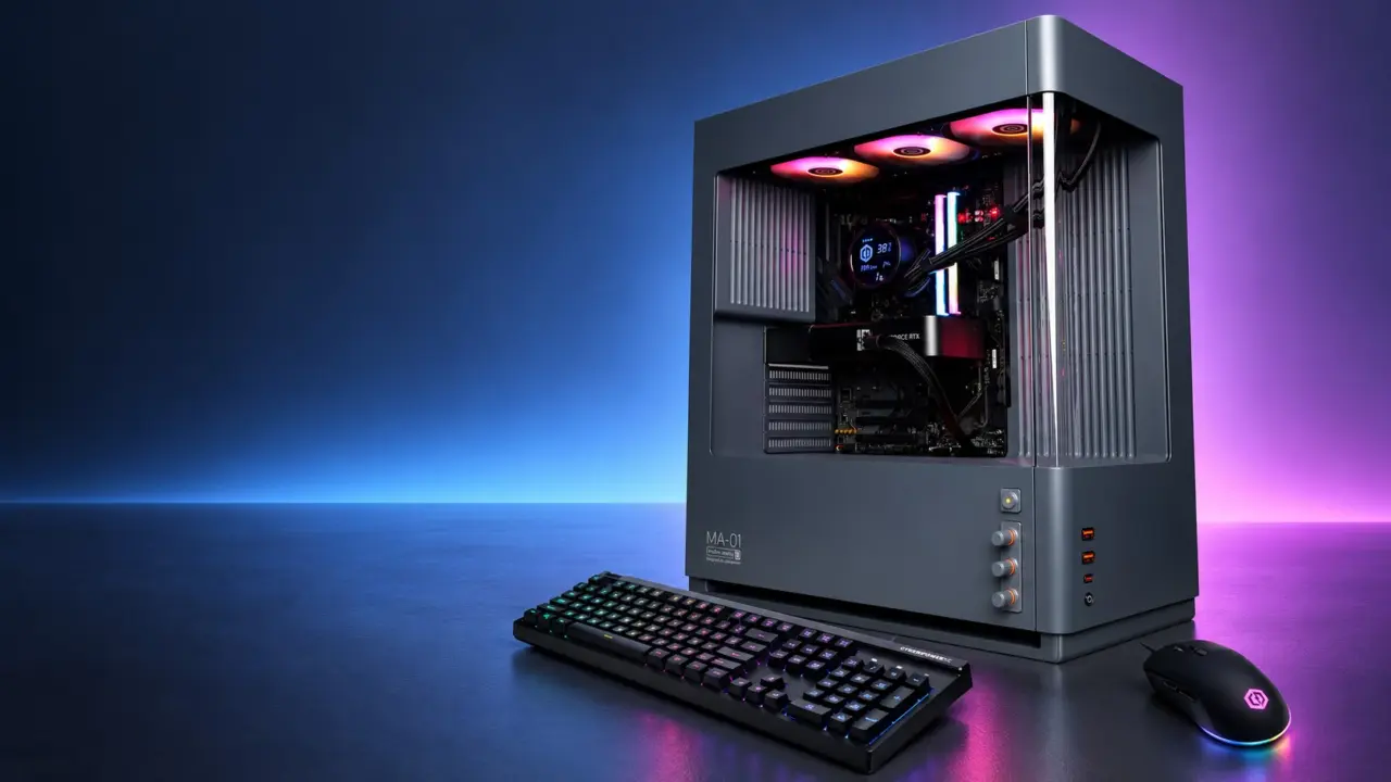 CyberPowerPC Pre-Built Gaming PC Pairs Ryzen 7 7800X3D With RTX 5070 For $1,599