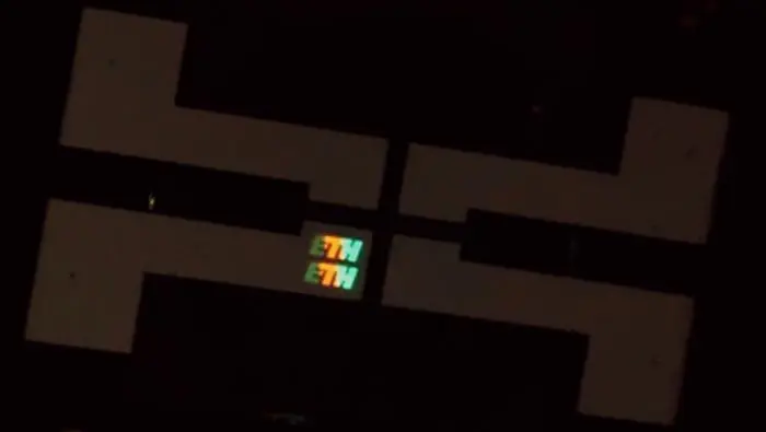 ETH Zurich Micro-OLED: 250×350 pixel display built with photolithography