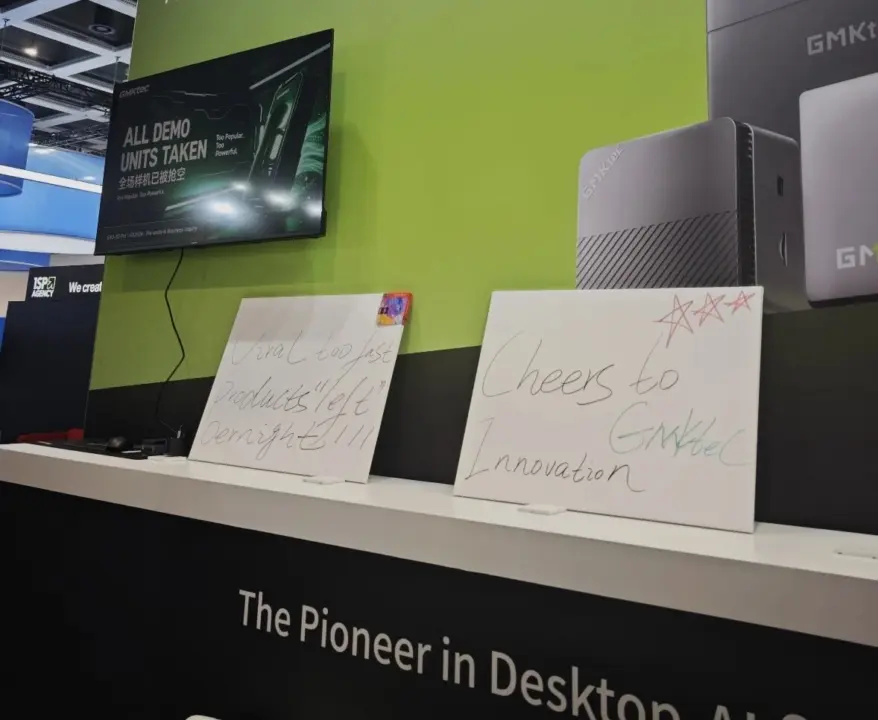 GMKtec Mini PCs Stolen at IFA Berlin: Booth Emptied Overnight