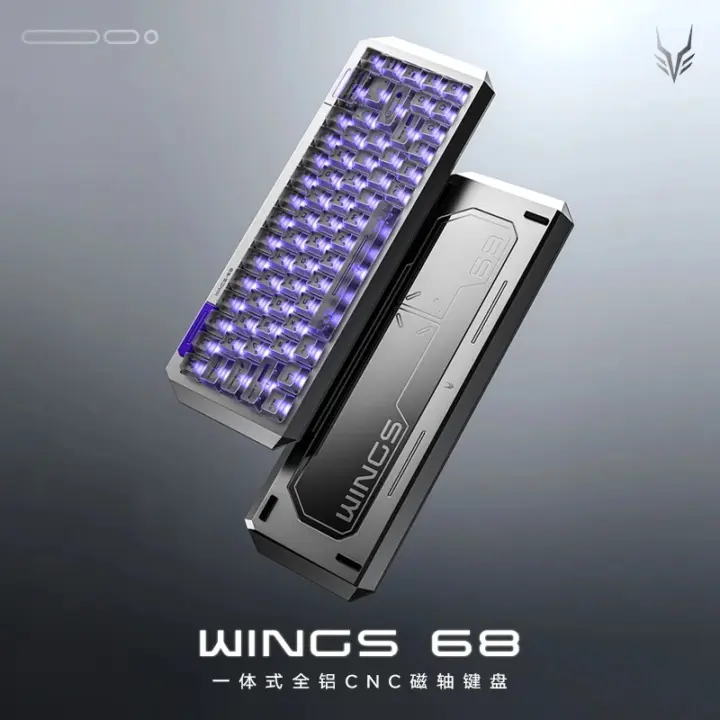 Golden Field WINGS 68 magnetic keyboard hits $74 with 8kHz polling and 0.005mm rapid trigger
