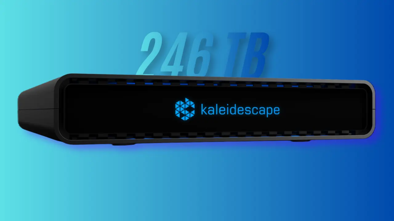 Kaleidescape Compact Terra Prime 246TB SSD Media Server Ships