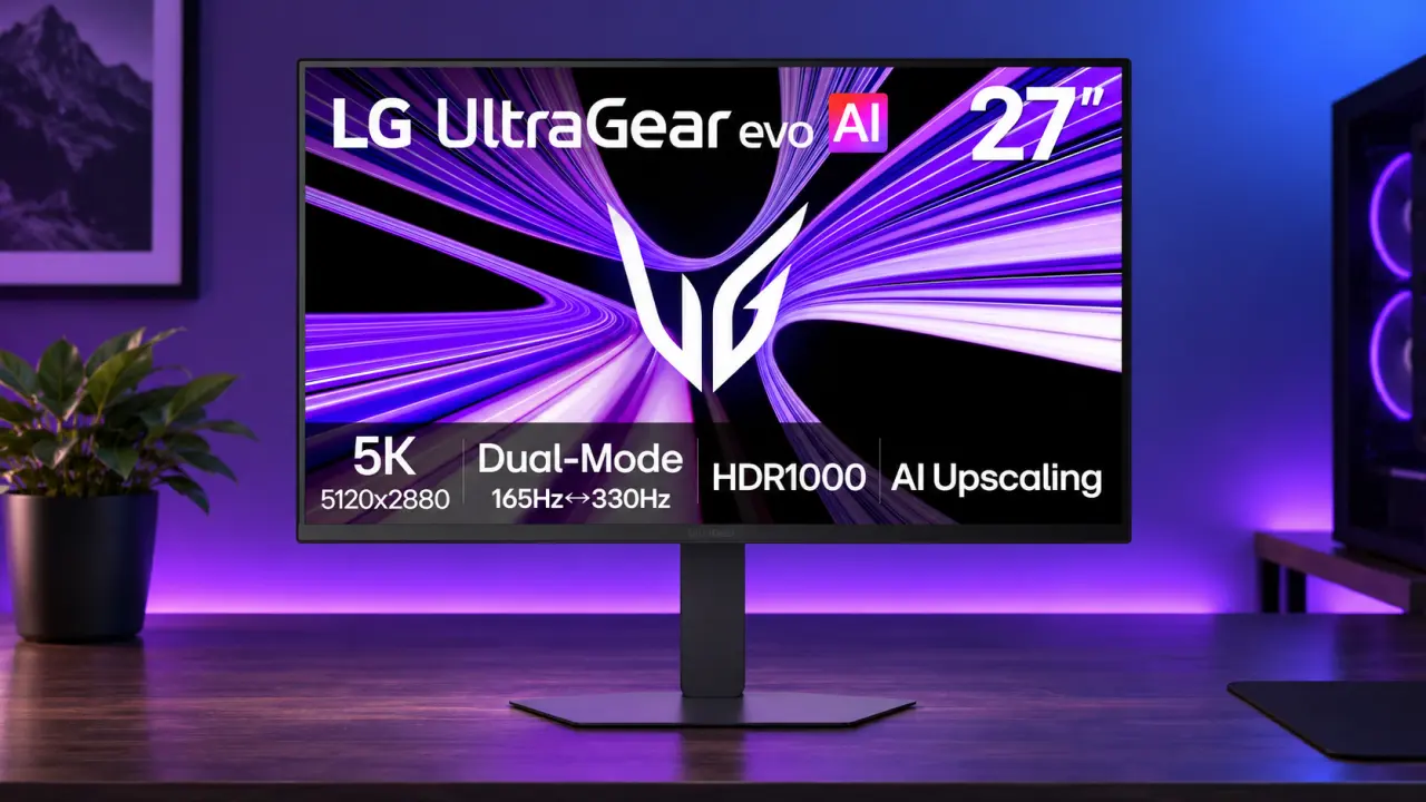 LG Ultragear 27-inch 5K 330Hz Monitor Gets 25% Price Cut