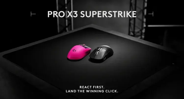 Logitech G Pro X3 Superstrike gaming mouse