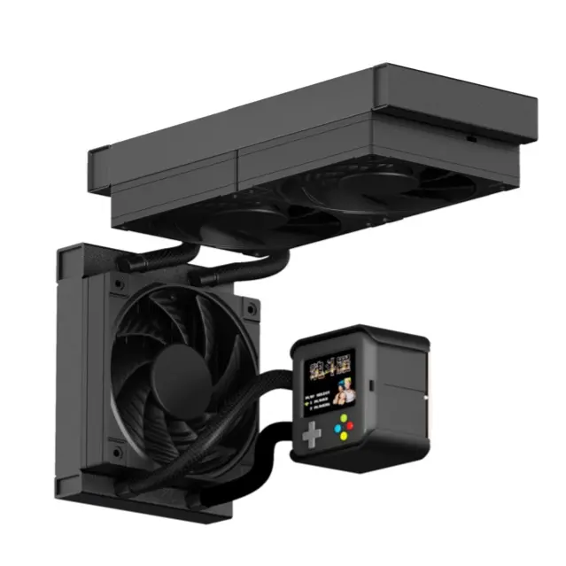Mechanic Master KLEIN AIO Liquid Cooler Brings Dual Radiators to PC Builds
