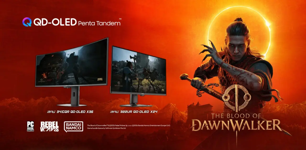 MSI Bundles The Blood of Dawnwalker With QD-OLED Monitors