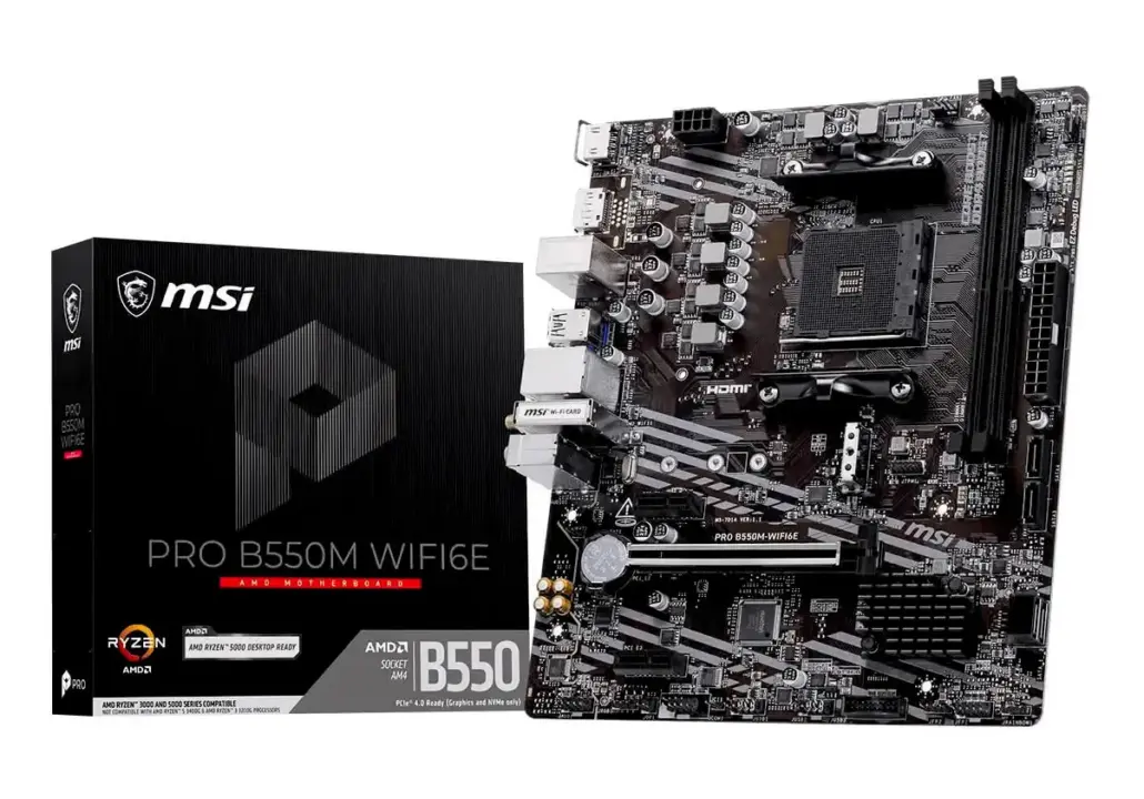 MSI PRO B550M WIFI6E, PRO B550-S, B550-S WIFI6E
