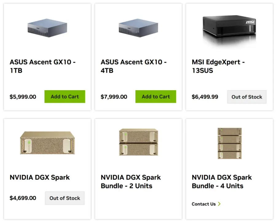 NVIDIA DGX Spark Price Jumps to $5,000 as Demand Outstrips Supply