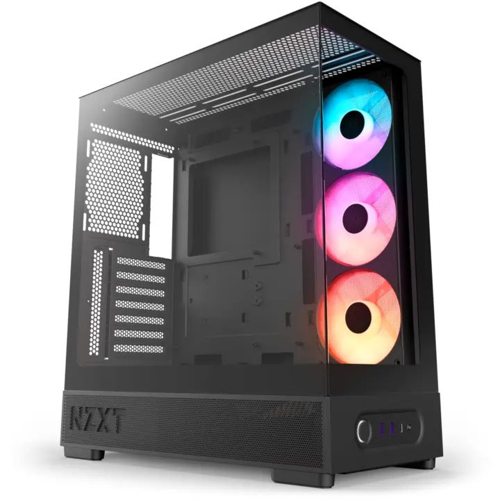 NZXT S5 RGB and S5 RGB Deluxe Launch: Entry-Level ATX Cases for $50