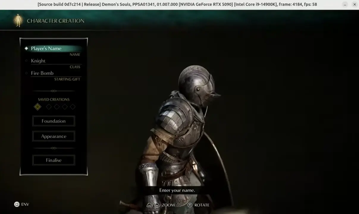 PS5 Emulator KyTy Hits 50 FPS in Demon’s Souls Remake on RTX 5090