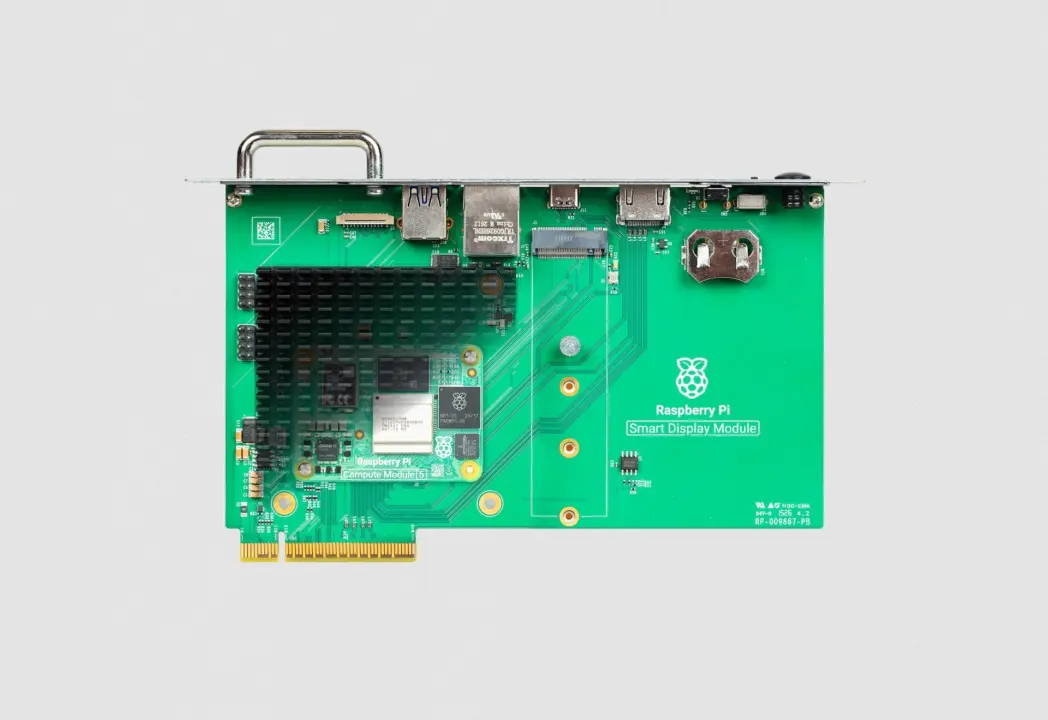 Raspberry Pi Smart Display Module priced at $30 for Compute Module 5