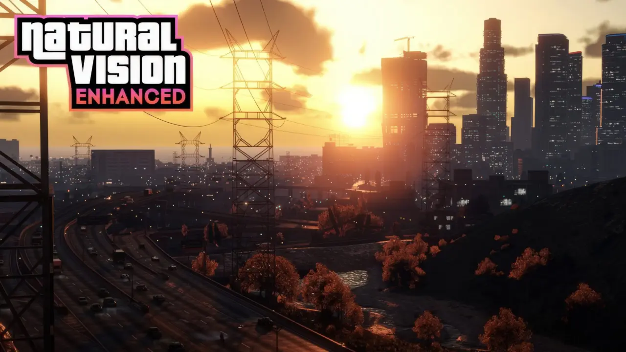 Razed NaturalVision Enhanced Update Adds Ray Tracing and Moon Phases to GTA V