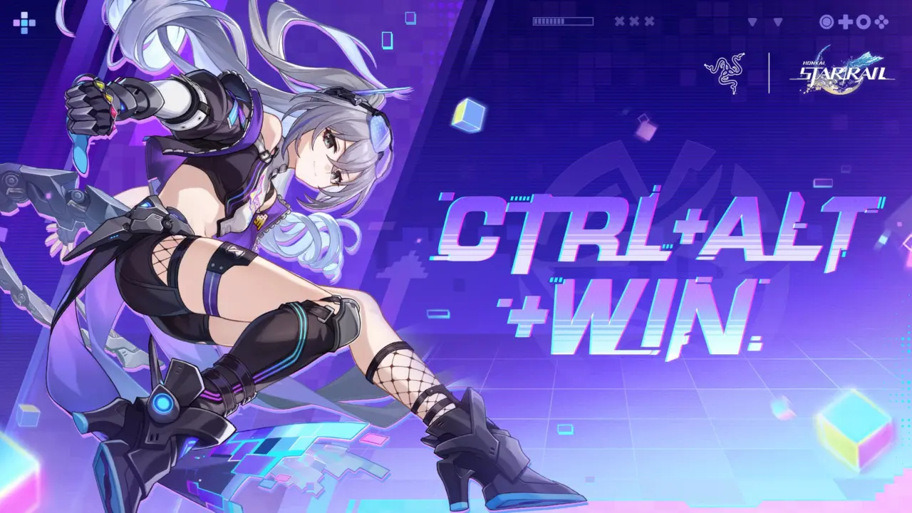 Razer Honkai Star Rail Silver Wolf gaming gear