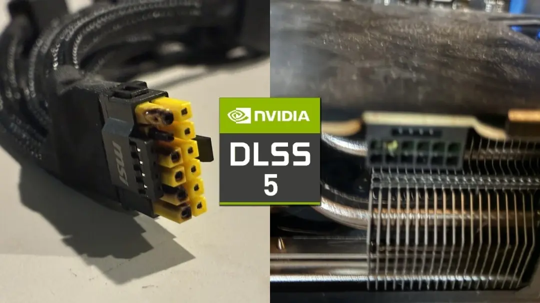 RTX 5090 Interface Burnout During DLSS 5 Testing Raises Power Concerns