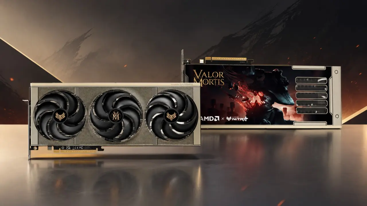 Sapphire NITRO+ RX 9070 XT Valor Mortis Edition Brings Themed GPU