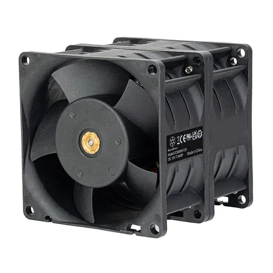 SilverStone FHS80Z-D Fan Hits 91.2 mmAq Static Pressure for Industrial Cooling