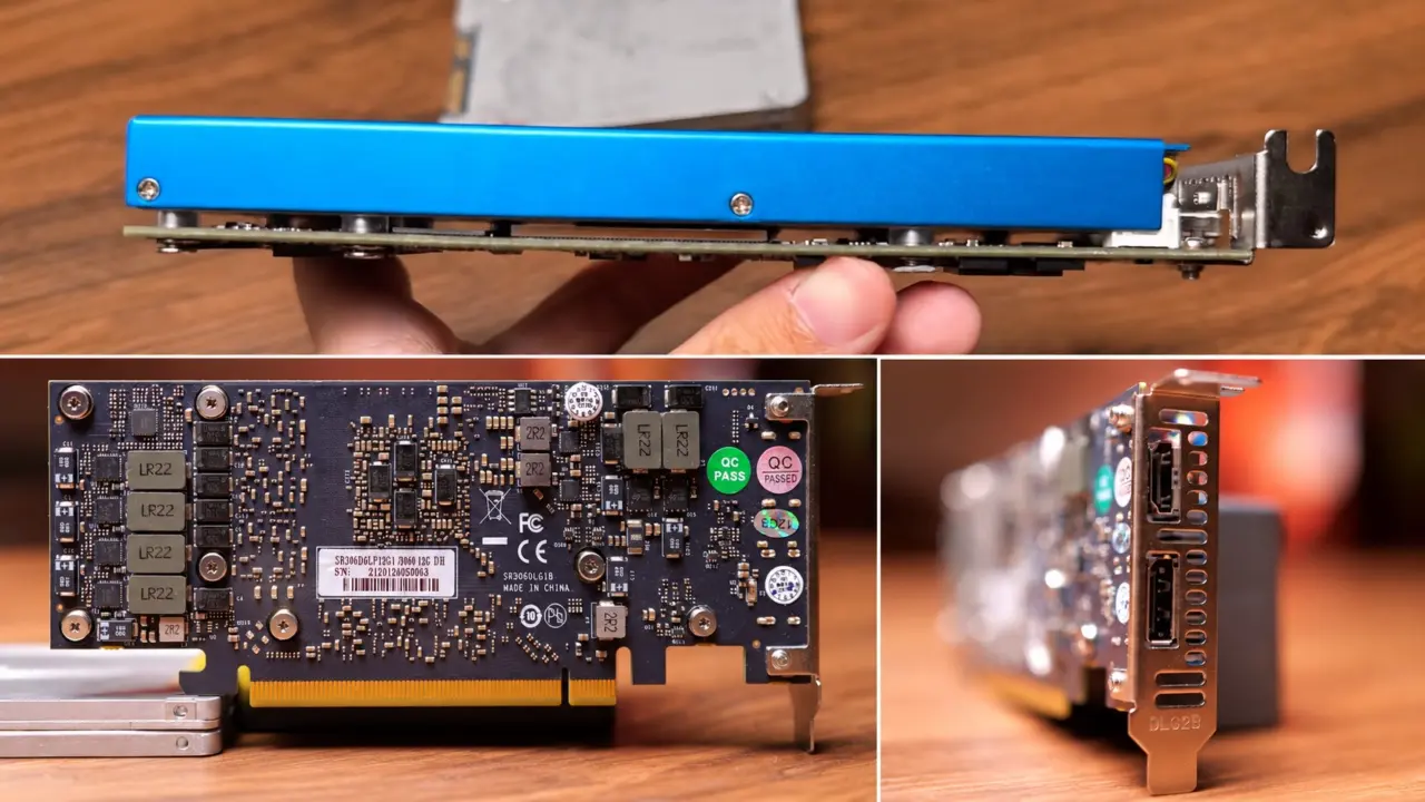 Single-Slot RTX 3060 Spotted: No Power Connector, Half the Performance