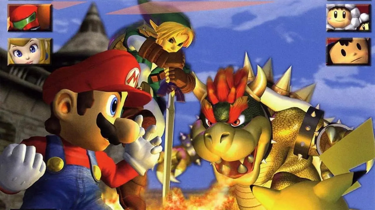 Super Smash Bros. Melee gameplay screenshot