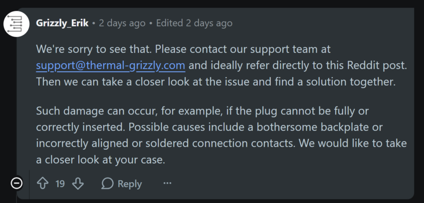 Thermal Grizzly WireView adapter