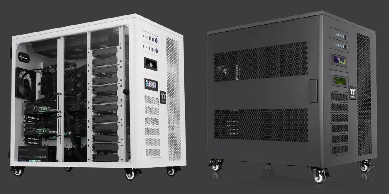 Thermaltake AX1000 AI Workstation Case Ships for Around $1,042