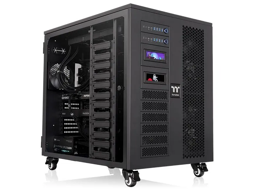 Thermaltake AX1000 AI workstation chassis