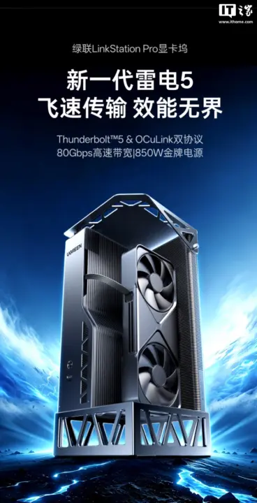 Ugreen Thunderbolt 5 eGPU Dock Launches for Around $520