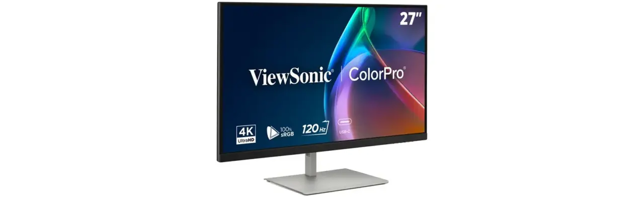 ViewSonic VP2766-4K monitor adds Pantone Validated 100% sRGB and 120Hz refresh rate