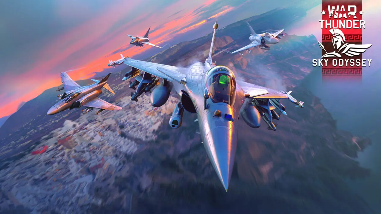War Thunder Sky Odyssey update promotional art