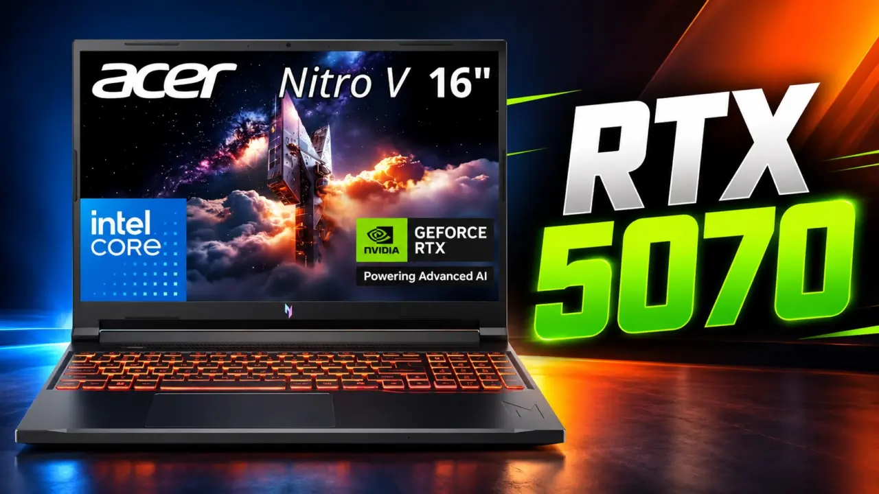 Acer Nitro V 16 drops to $1,199, becoming the cheapest RTX 5070 laptop on Amazon