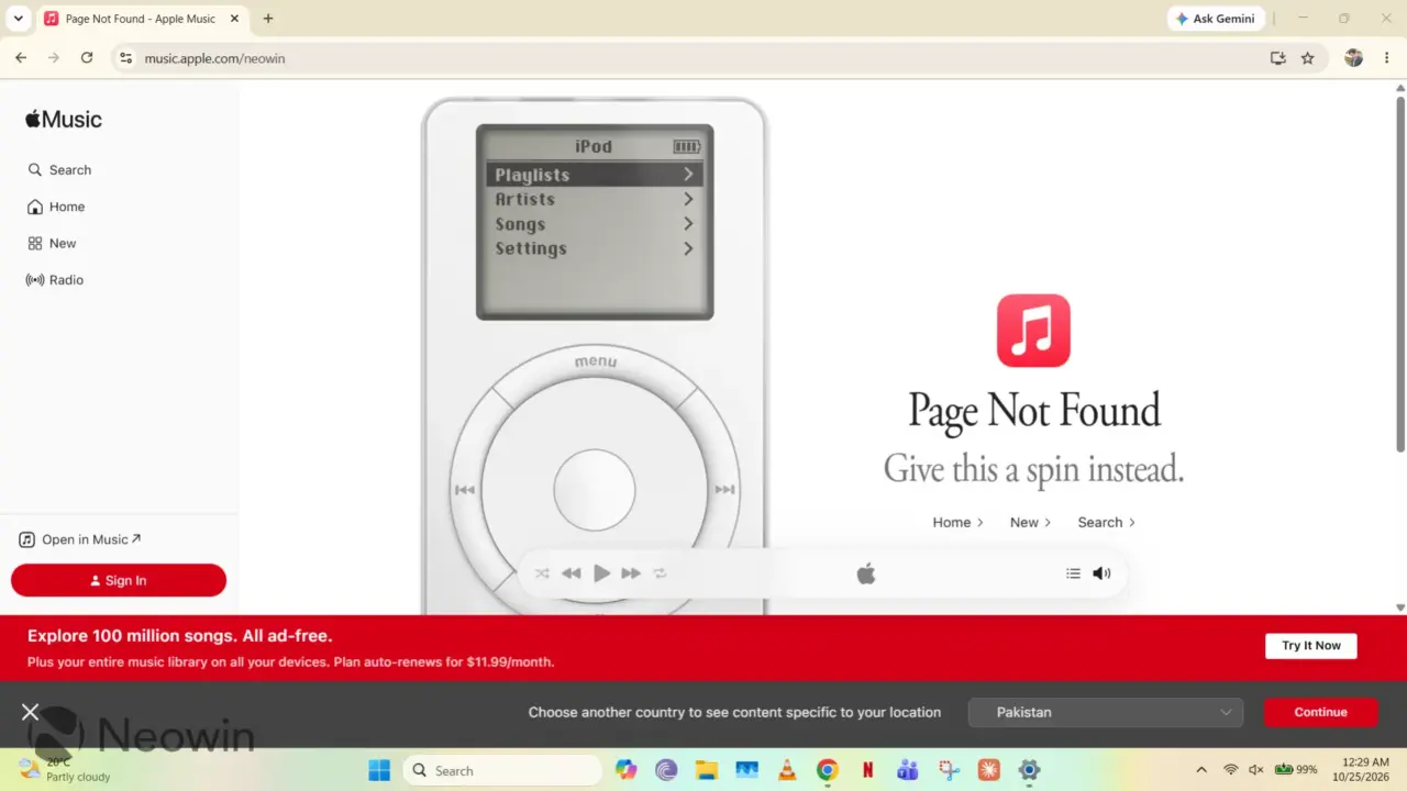 Apple Music adds hidden iPod Easter egg for nostalgic listeners
