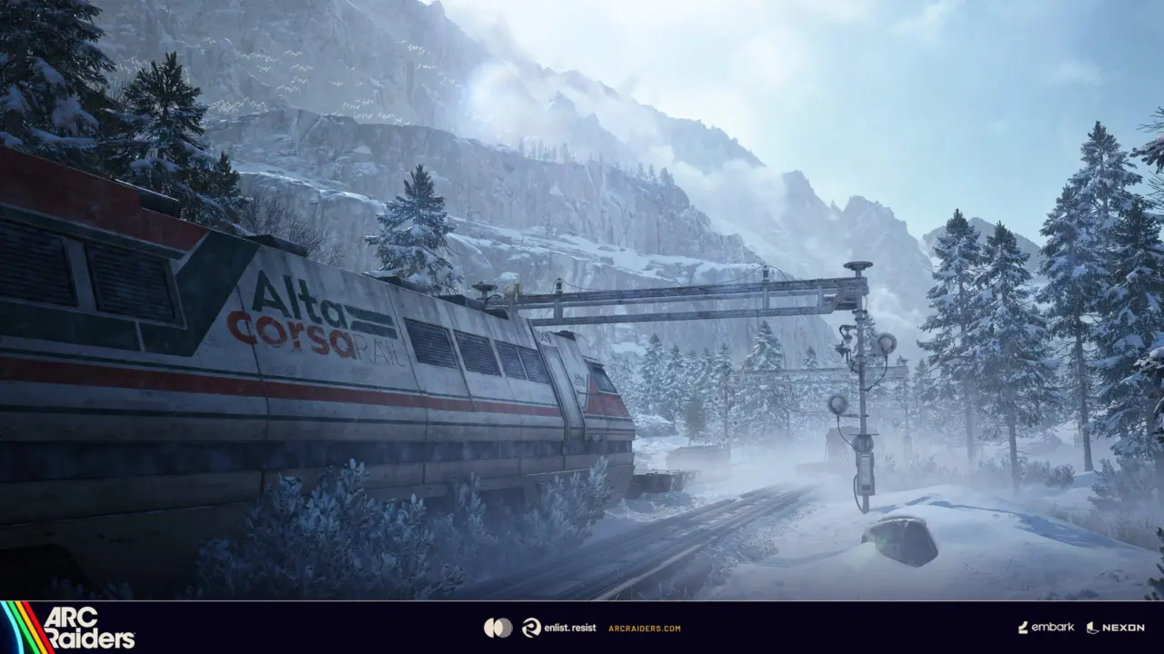 ARC Raiders Frozen Trail update promotional art