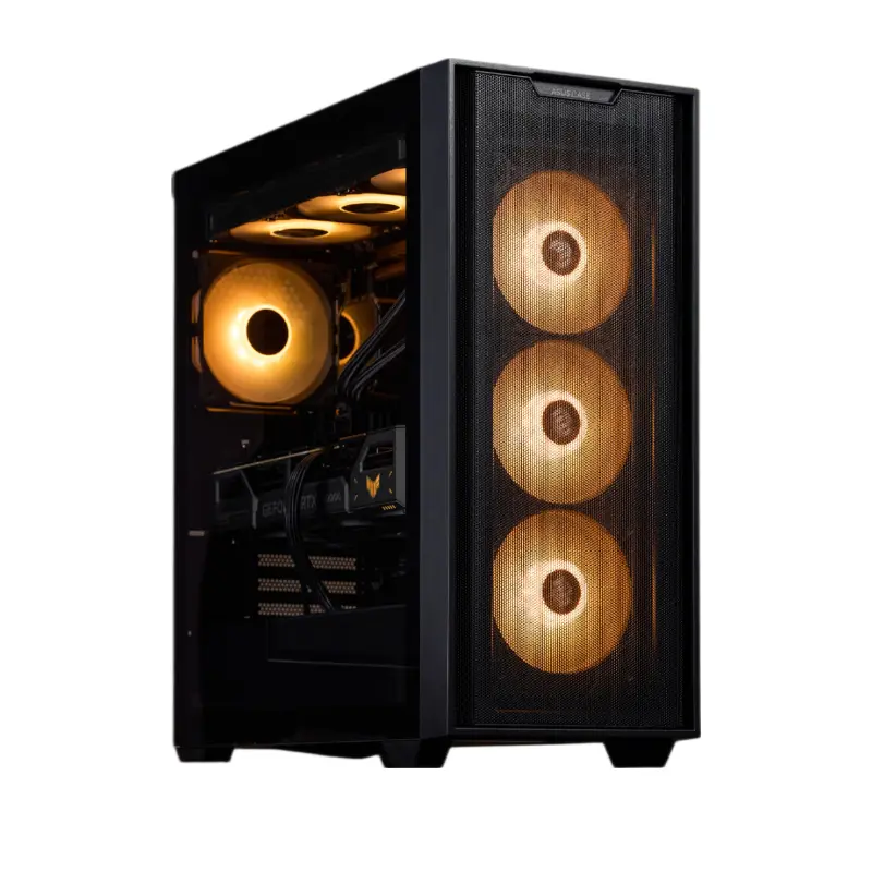 ASUS A33 ATX case front view