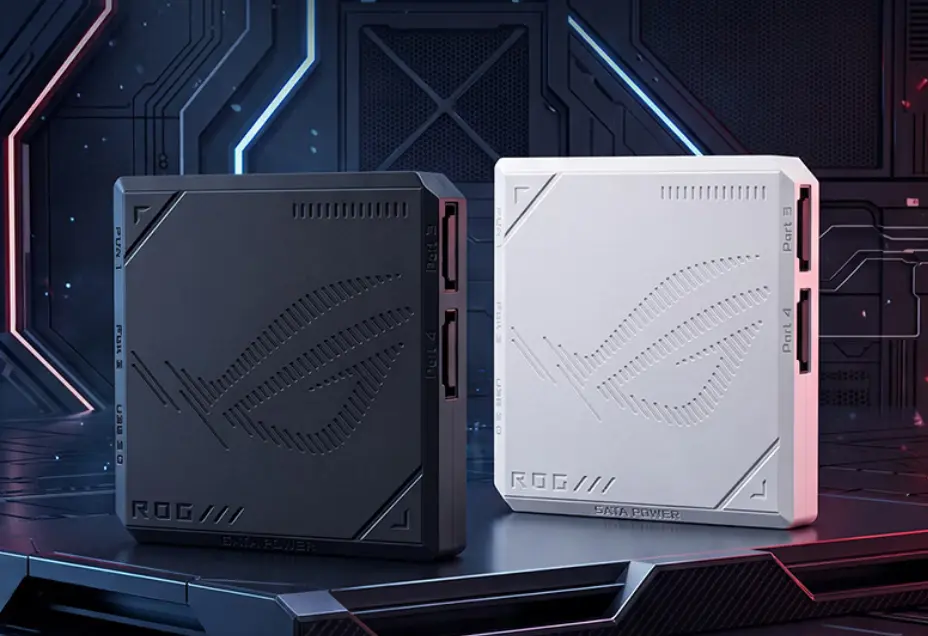 ASUS ROG GR120-1C Hub Launches for $19: Controls 14 Fans with Magnetic Mount