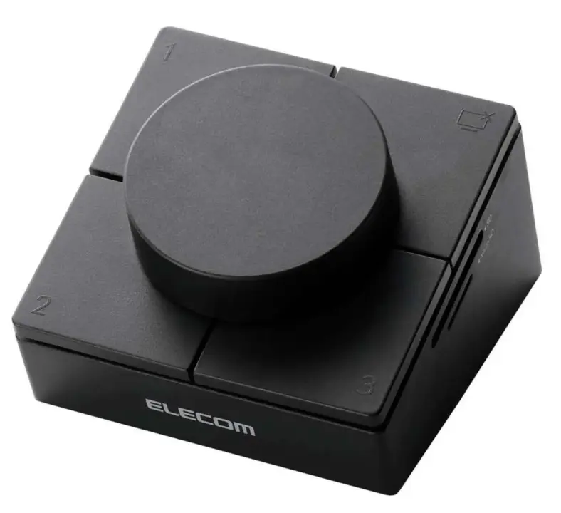 Elecom Docking Station Adds Dial Knob and Macro Buttons for $86.81