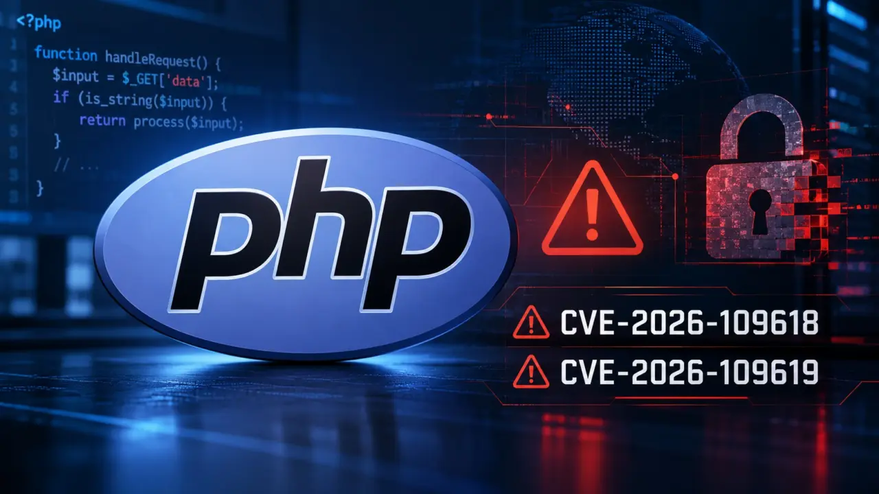 Server infrastructure representing PHP web applications