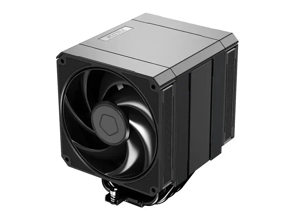 ID-COOLING FROZN A612 BLACK air cooler handles 280W TDP in just 80mm thickness