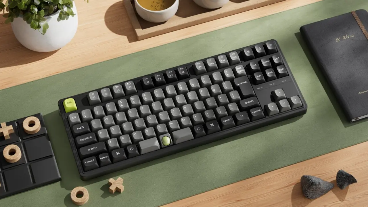 Keychron C3 Pro Trackball 8K keyboard launches with split spacebar and 14mm trackball for around $87