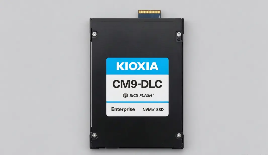 Kioxia introduces CM9-DLC PCIe 5.0 SSD with direct liquid cooling for data centers