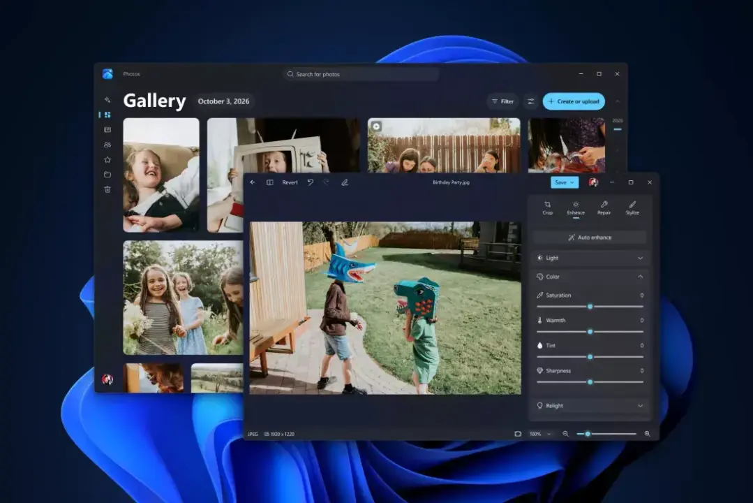 Microsoft Photos app update cuts editor RAM by nearly 50% and speeds up launches