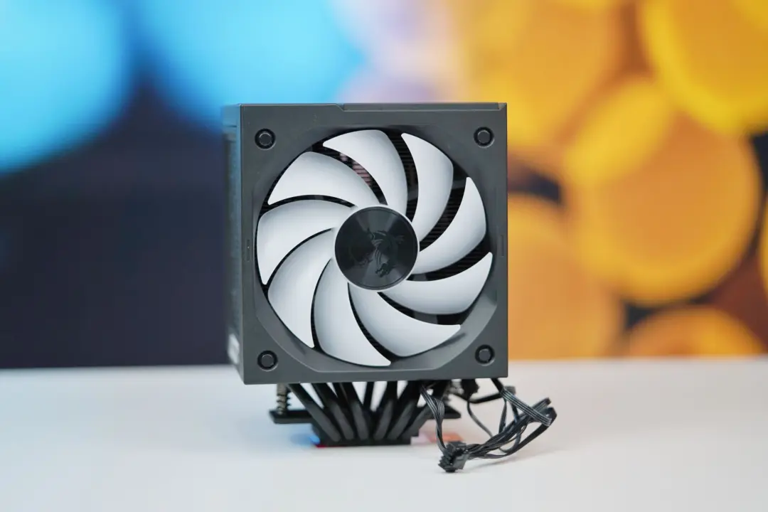 MSI MPG COREFROZR AP15 air cooler adds top-mounted DIGI-DISPLAY screen for real-time monitoring