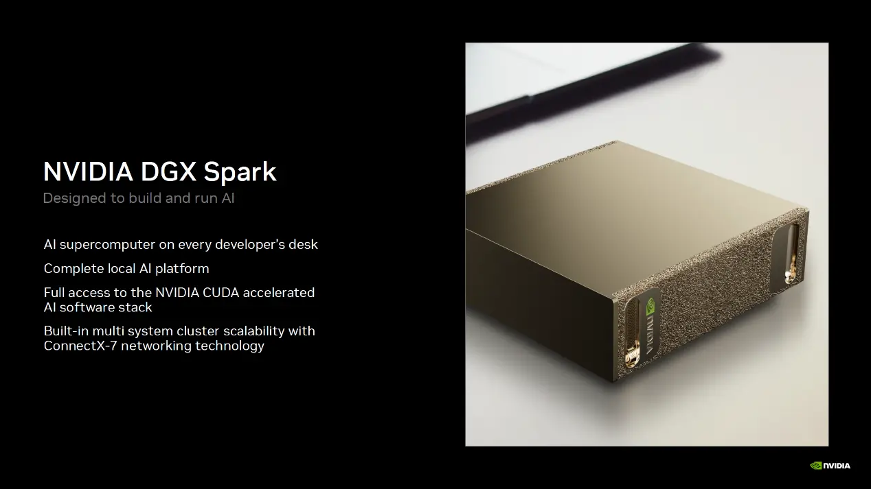 NVIDIA DGX Spark 64GB officially launches at $4,999 for local AI inference