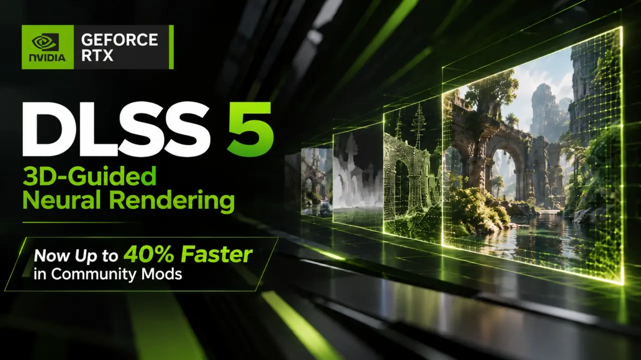 NVIDIA DLSS 5 Update Delivers Up To 40% FPS Boost in Unsupported Games
