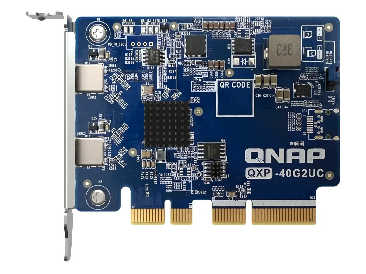 QNAP USB4 JBOD and PCIe expansion card