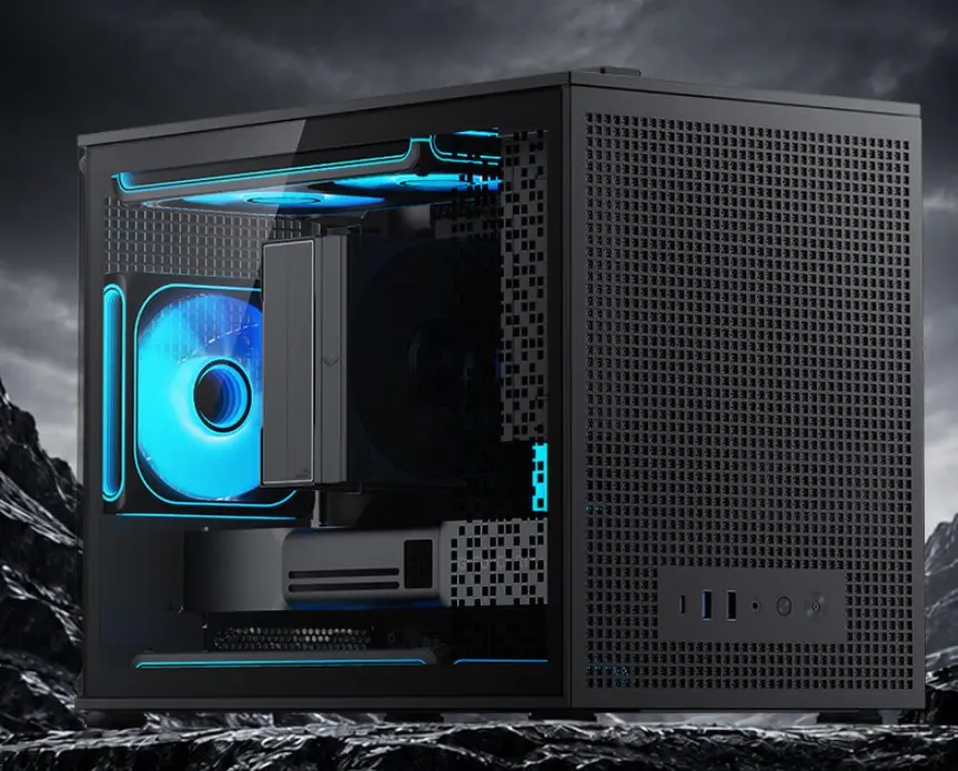 SAMA Q32 PC case launched for around $30 with 240mm AIO support and full mesh design